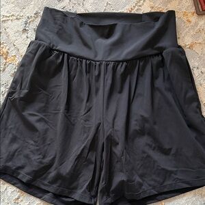 Halara Super High Waisted 2-in-1 Cool Touch Yoga Shorts 7" with Pockets